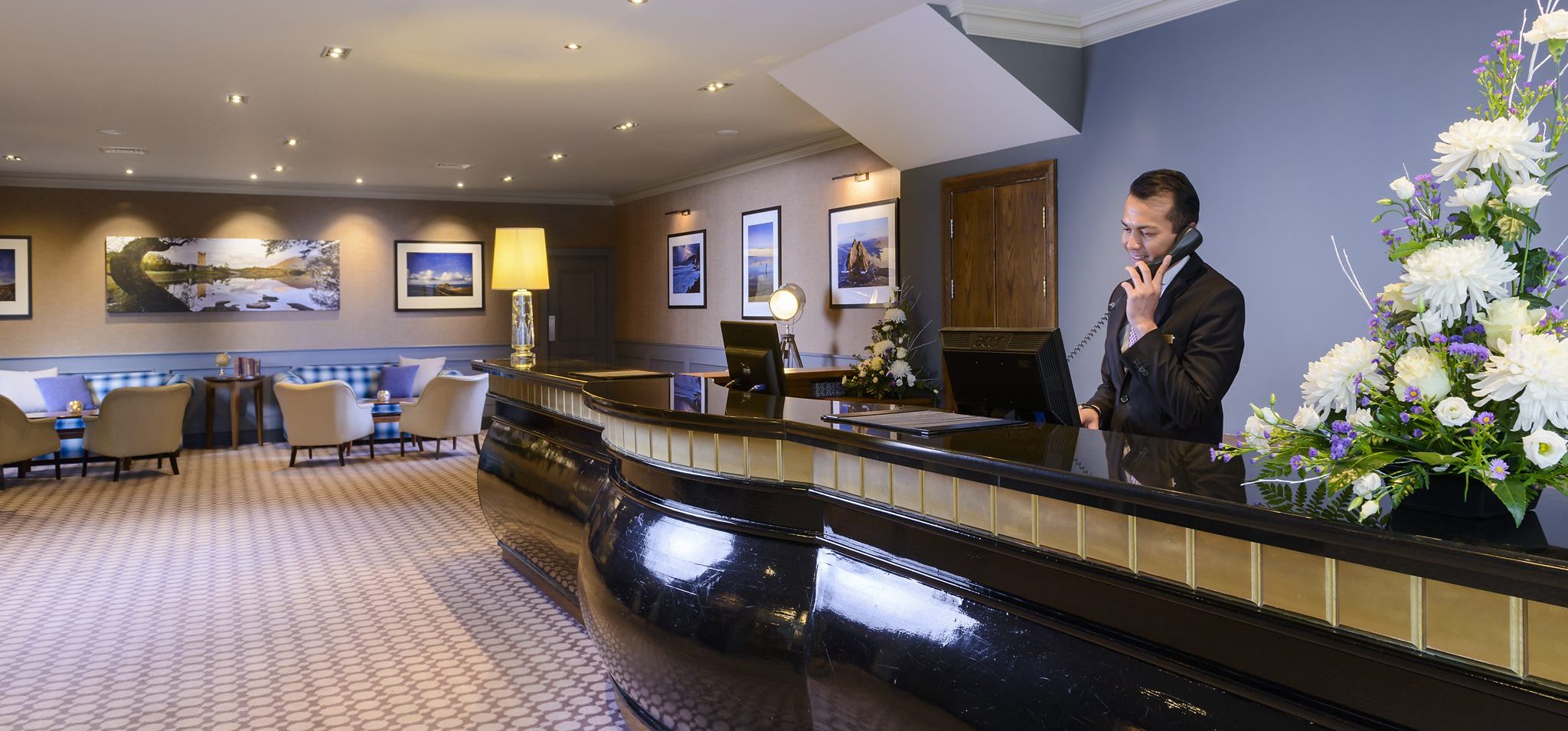 Scotts Hotel Killarney Reception 